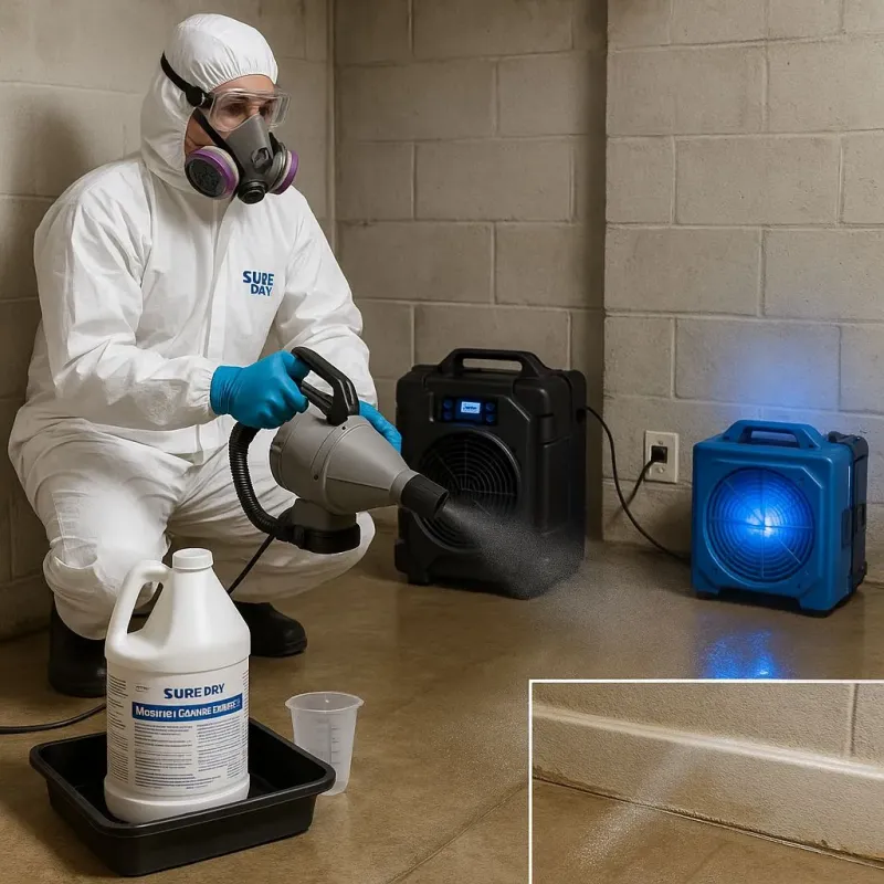 Sanitization and Odor Removal process in Dalworthington Gardens, TX