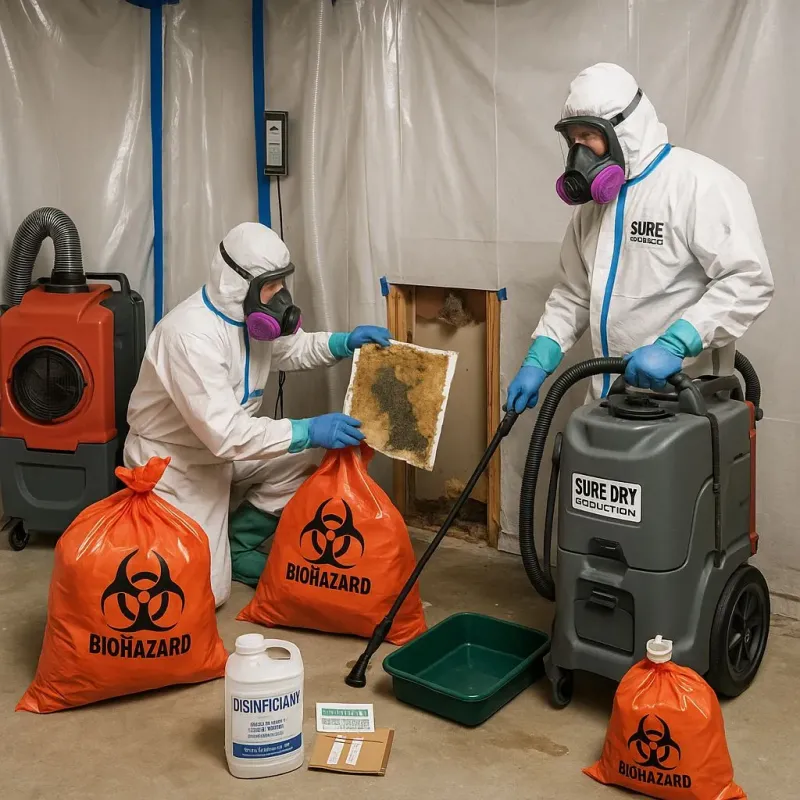 Contaminated Water Handling Protocols process in Dalworthington Gardens, TX