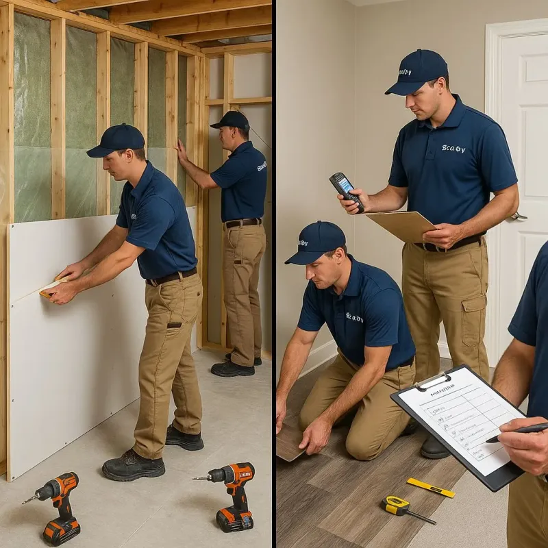 Repairs and Reconstruction process in Dalworthington Gardens, TX